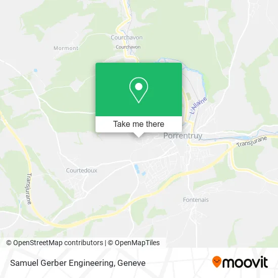 Samuel Gerber Engineering map