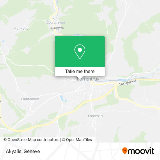 Akyalis map