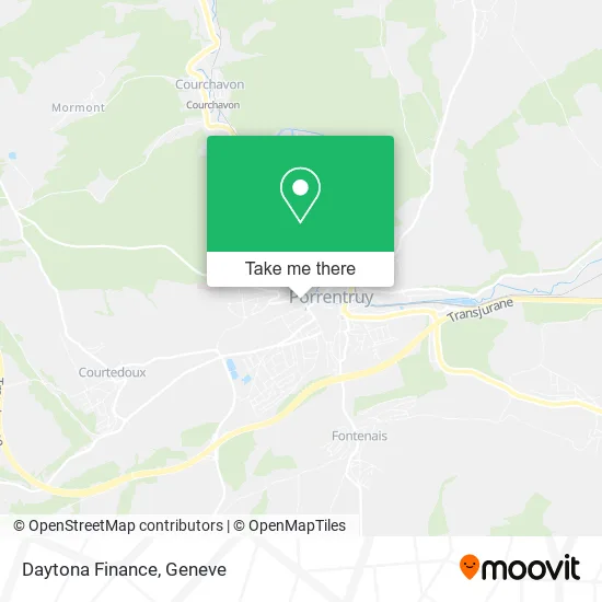 Daytona Finance map