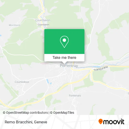 Remo Bracchini map