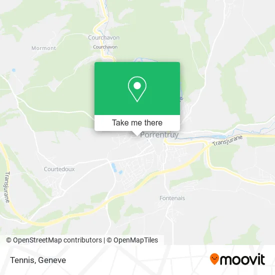 Tennis map