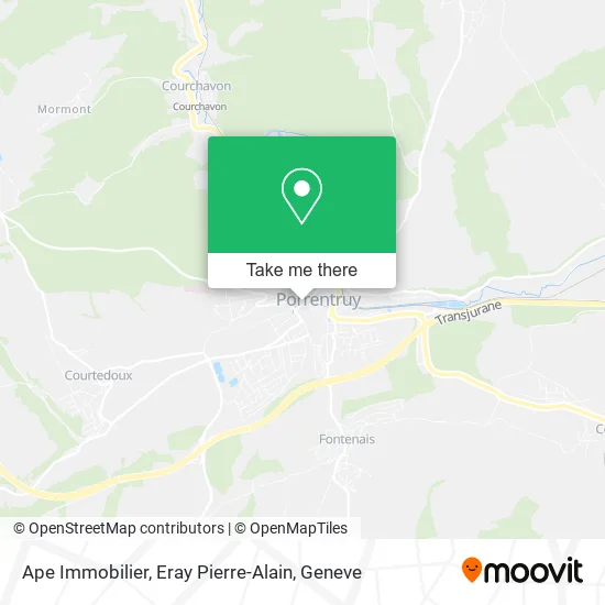 Ape Immobilier, Eray Pierre-Alain map