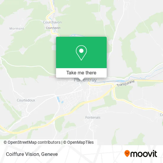 Coiffure Vision map