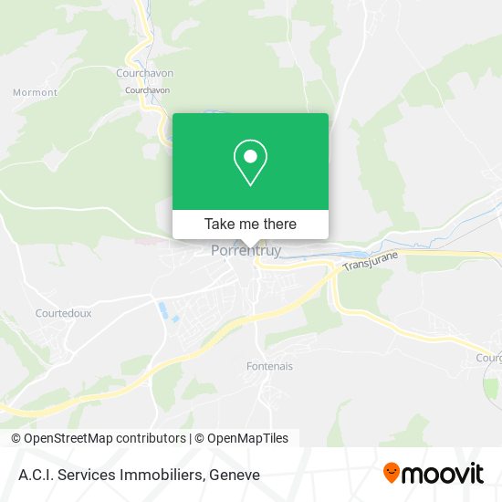 A.C.I. Services Immobiliers map