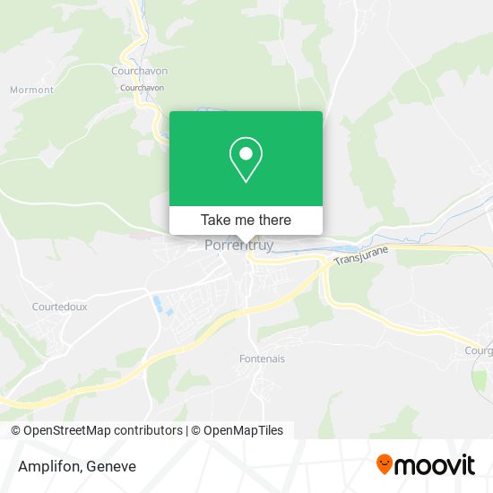 Amplifon map