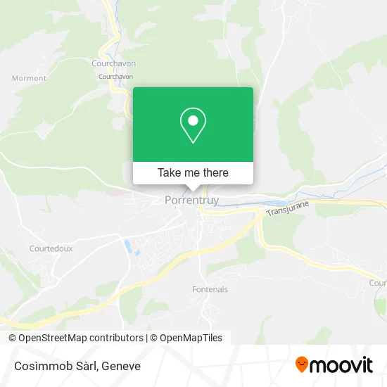 Cosìmmob Sàrl map
