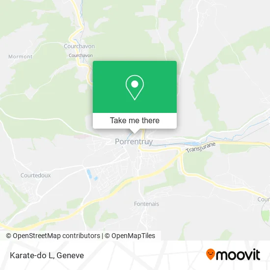 Karate-do L map