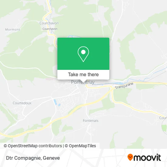 Dtr Compagnie map
