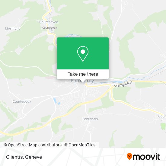Clientis map