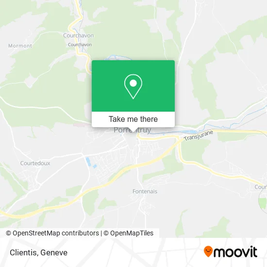 Clientis map