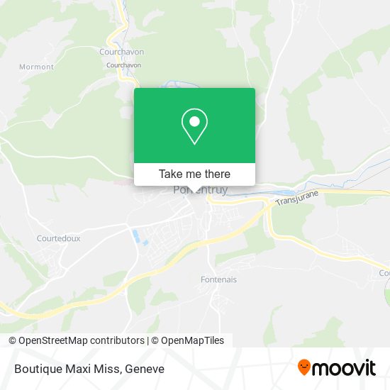 Boutique Maxi Miss map