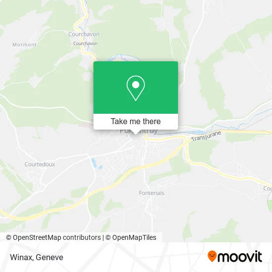 Winax map