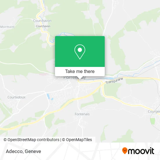 Adecco map