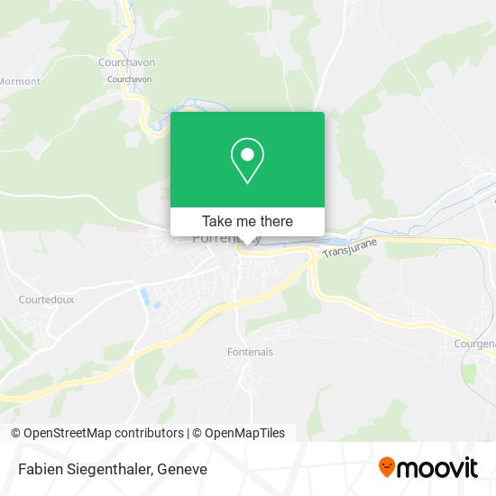 Fabien Siegenthaler map