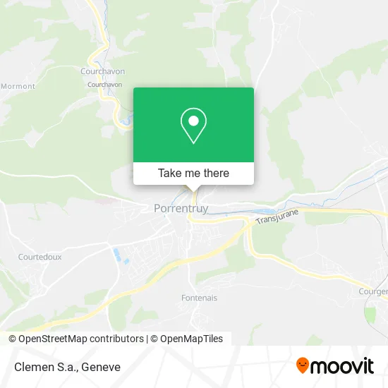 Clemen S.a. map