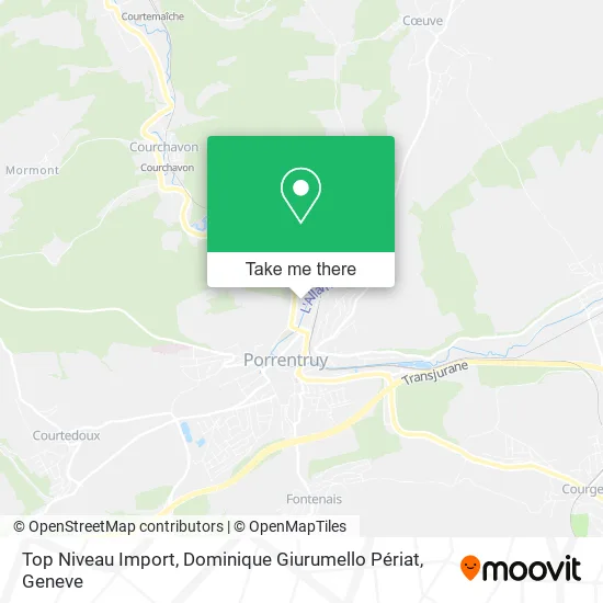 Top Niveau Import, Dominique Giurumello Périat map
