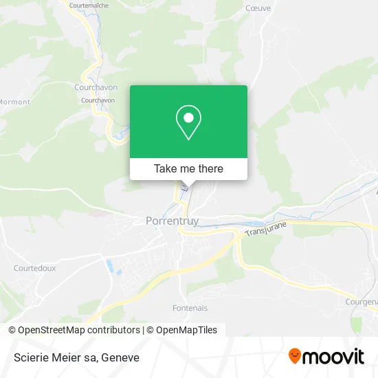 Scierie Meier sa map