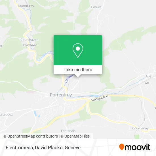 Electromeca, David Placko map