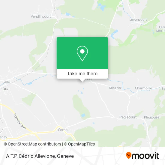 A.T.P, Cédric Allevione map