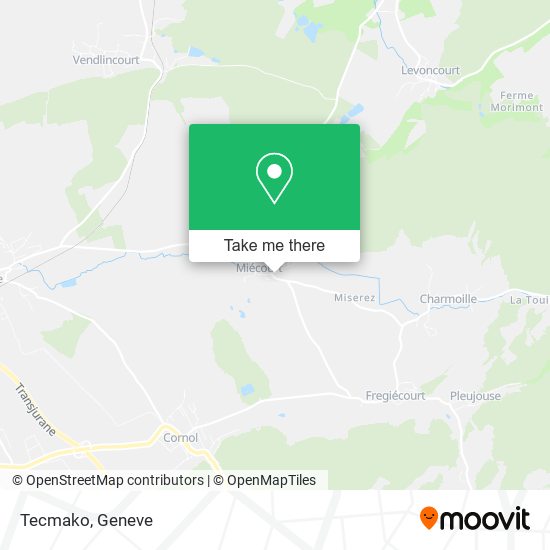 Tecmako map