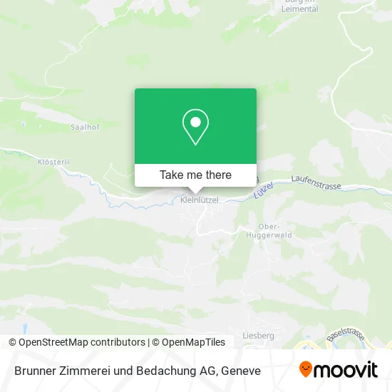 Brunner Zimmerei und Bedachung AG map