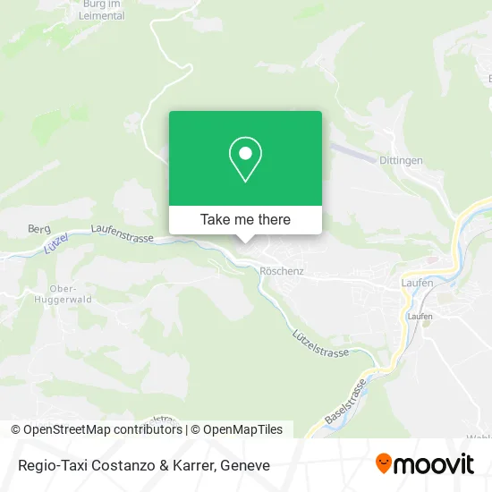 Regio-Taxi Costanzo & Karrer map