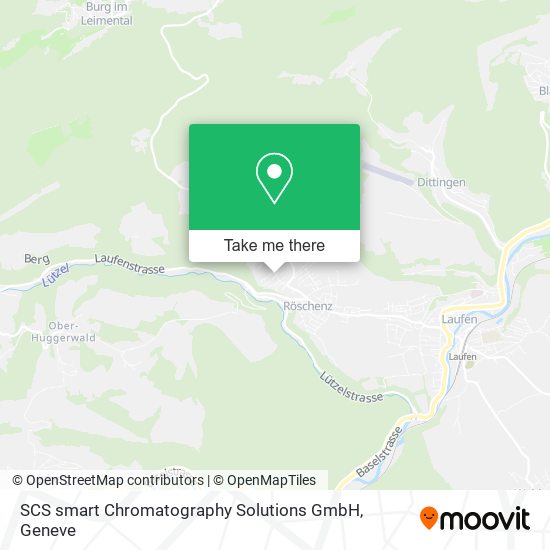 SCS smart Chromatography Solutions GmbH map