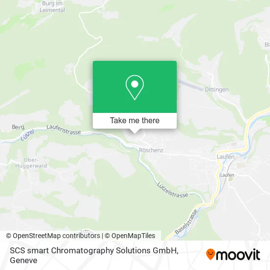 SCS smart Chromatography Solutions GmbH map