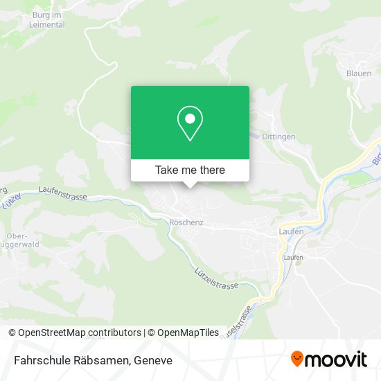 Fahrschule Räbsamen map
