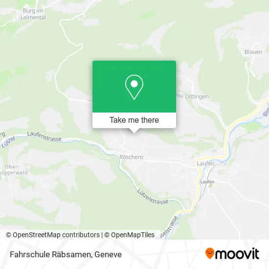 Fahrschule Räbsamen map