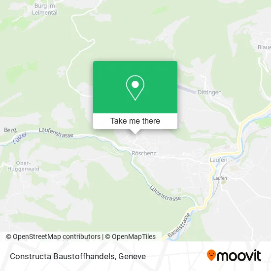 Constructa Baustoffhandels map