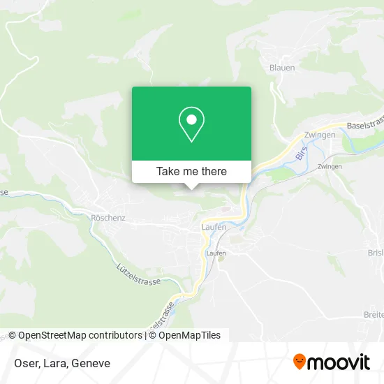 Oser, Lara map
