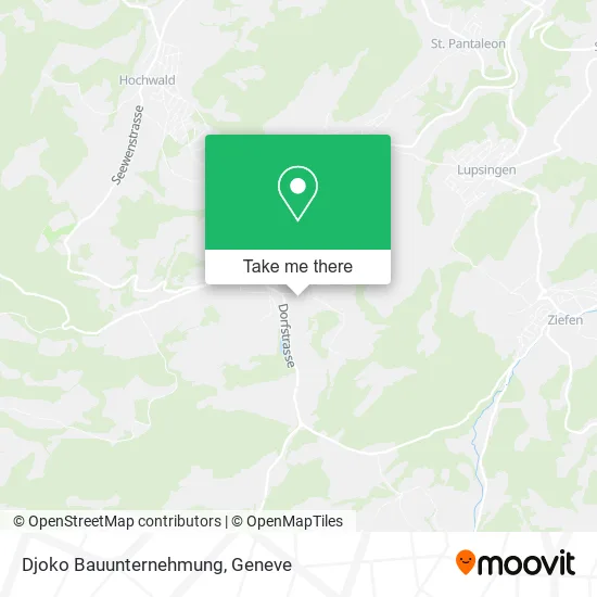 Djoko Bauunternehmung map