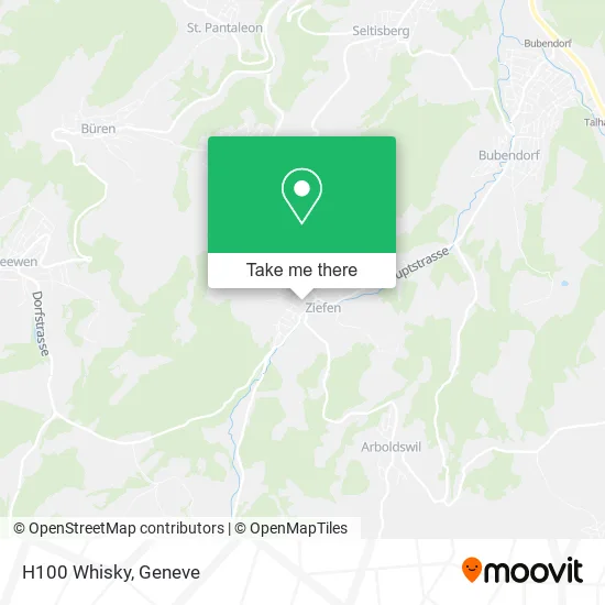 H100 Whisky map