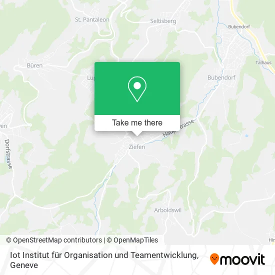 Iot Institut für Organisation und Teamentwicklung plan