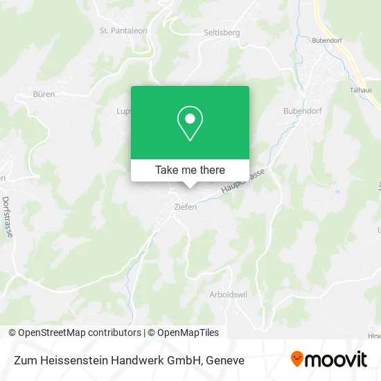 Zum Heissenstein Handwerk GmbH map