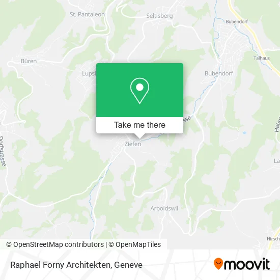 Raphael Forny Architekten map