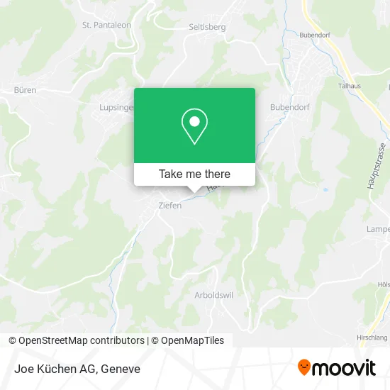 Joe Küchen AG map