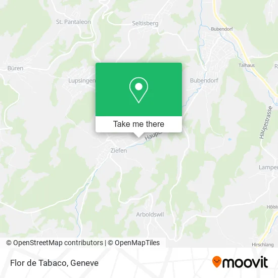 Flor de Tabaco map