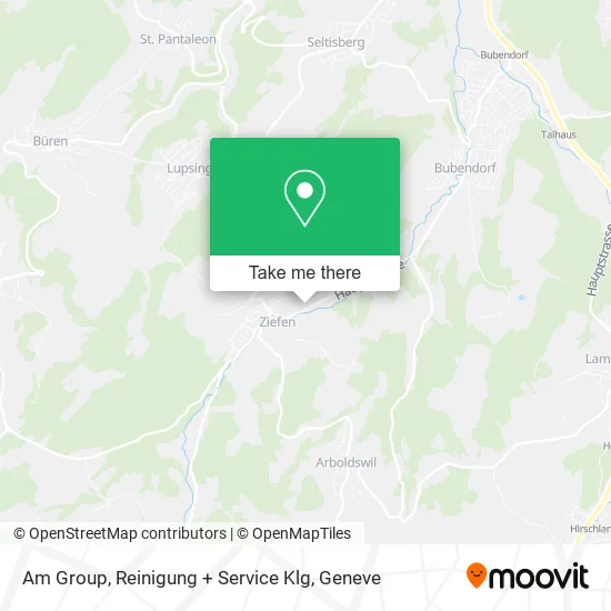 Am Group, Reinigung + Service Klg map