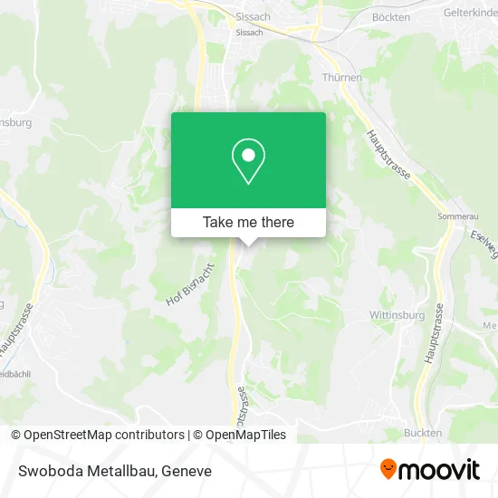 Swoboda Metallbau map