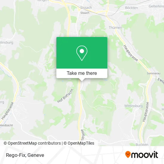 Rego-Fix map