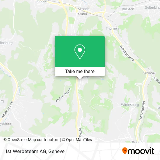Ist Werbeteam AG map