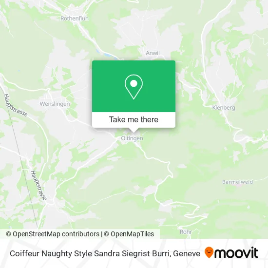 Coiffeur Naughty Style Sandra Siegrist Burri map