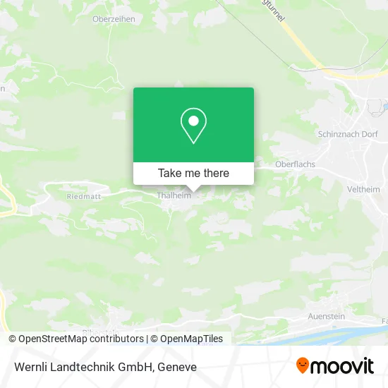 Wernli Landtechnik GmbH map