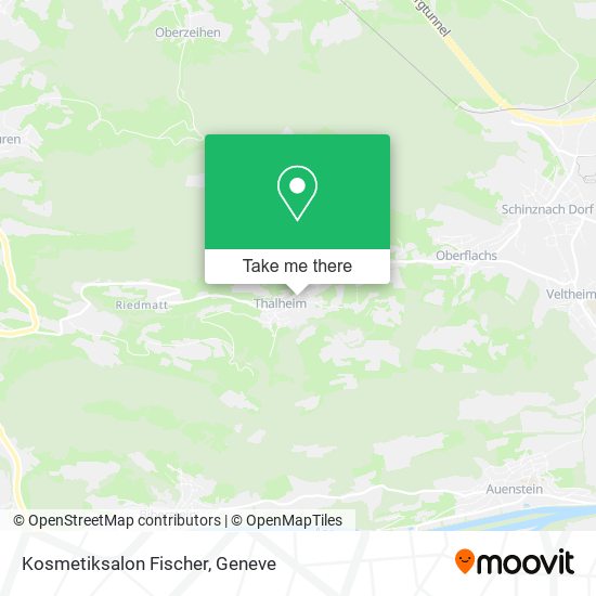 Kosmetiksalon Fischer map