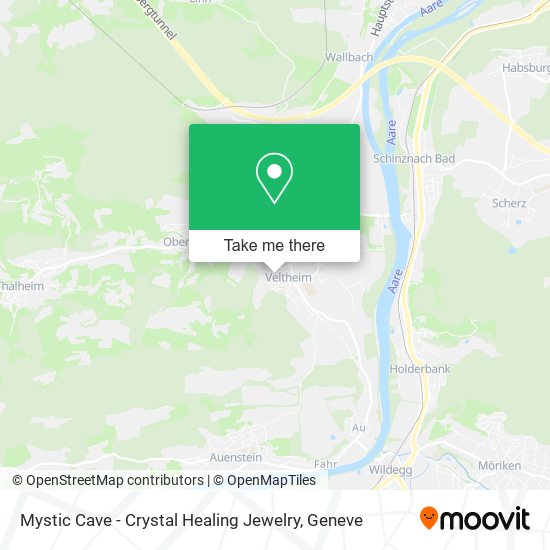 Mystic Cave - Crystal Healing Jewelry map