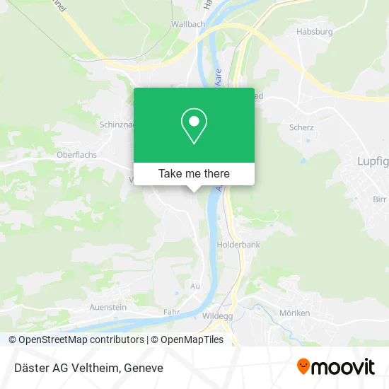 Däster AG Veltheim map