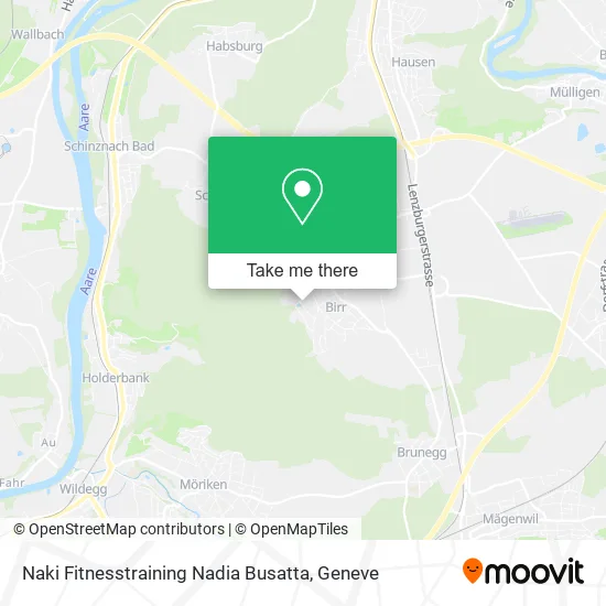 Naki Fitnesstraining Nadia Busatta map