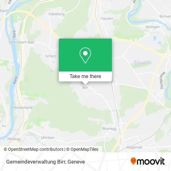 Gemeindeverwaltung Birr map